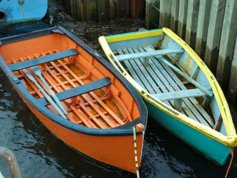 Colorful Dinghy's